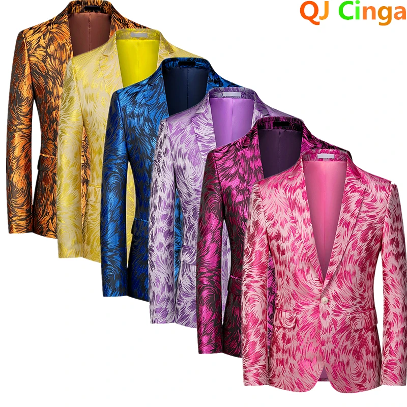 Men Formal Wear Purple - Rote Herren-Langarm-Anzugjacke, Hochzeitsanzugjacke, europäische Größe, Slim-Fit-Anzug,