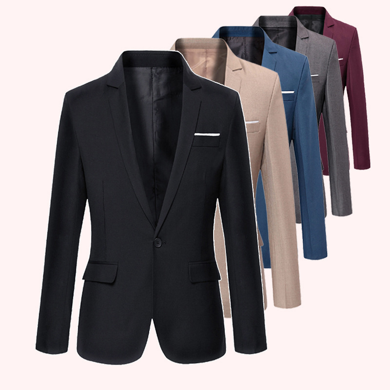 Men'S Formal Wear For Marriage - Anzug Mantel Männer einfarbig Slim Fit