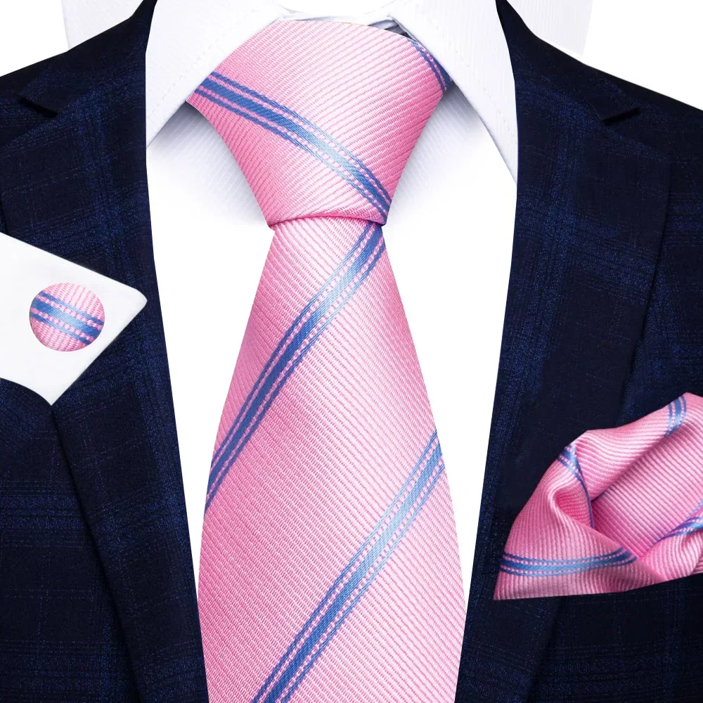 Men Formal Wear With Scarf - Hochwertige Polyester-Seidenkrawatte für Herren, Business, formelle
