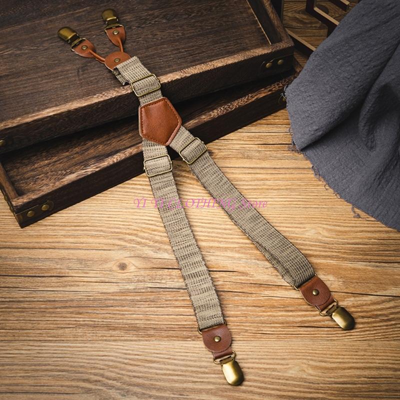 Suspender Clip Formal - N5KF Kinder Hosenträger Klassische Y-Form Taille
