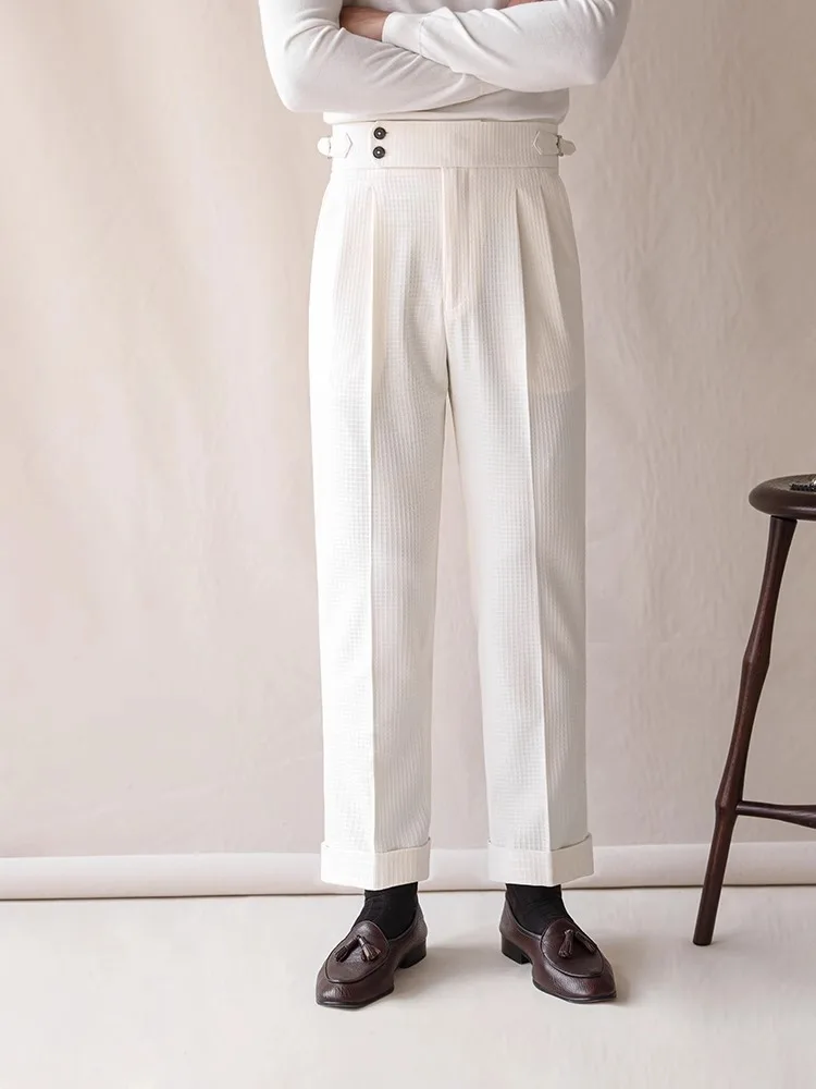 Men Formal Wear Brands - Top Marke Männer Mode Pantalones Hombre