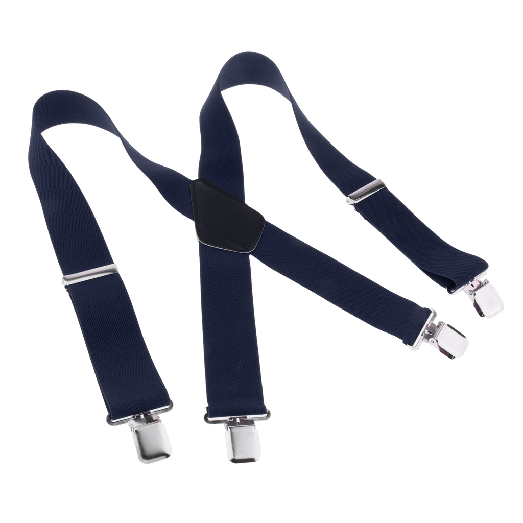 Suspender Clip Formal - Clip-Hosenträger für Herren, verstellbare X-Back-Hosenträger mit