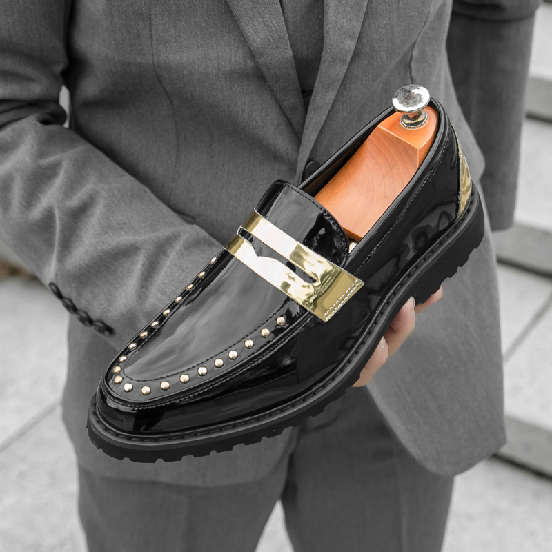 Modische Herren-Slipper aus PU – Men'S Formal Party Wear Shoes Bewertung und Preis