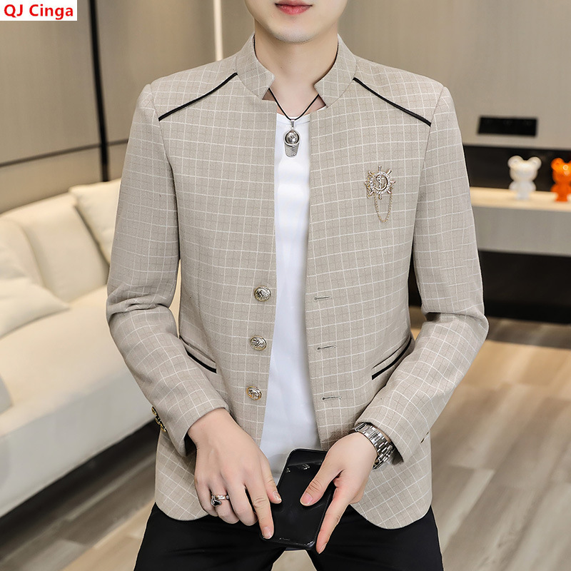 Chinesischer Herrenanzug mit L – Asian Men Formal Wear Bewertung und Preis