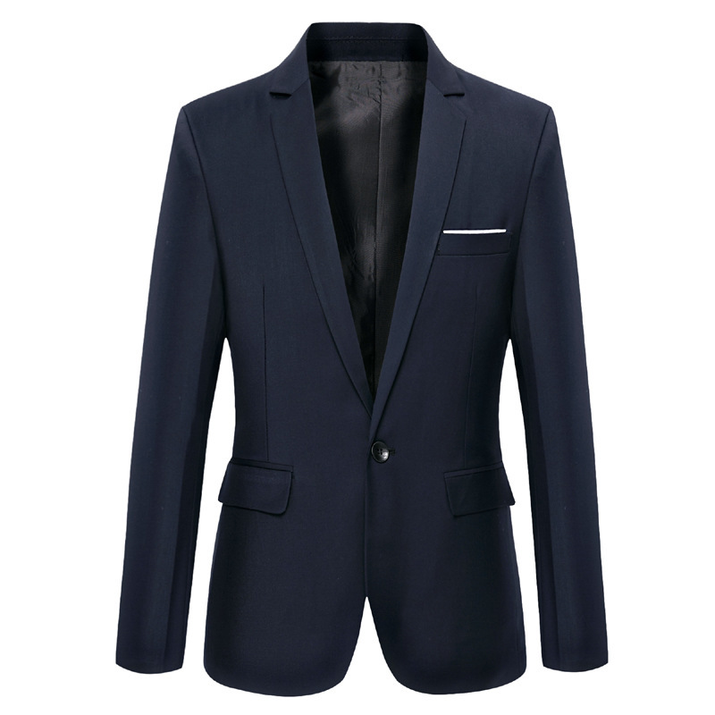 Anzug Mantel Männer einfarbig  – Men'S Formal Wear For Marriage Bewertung und Preis