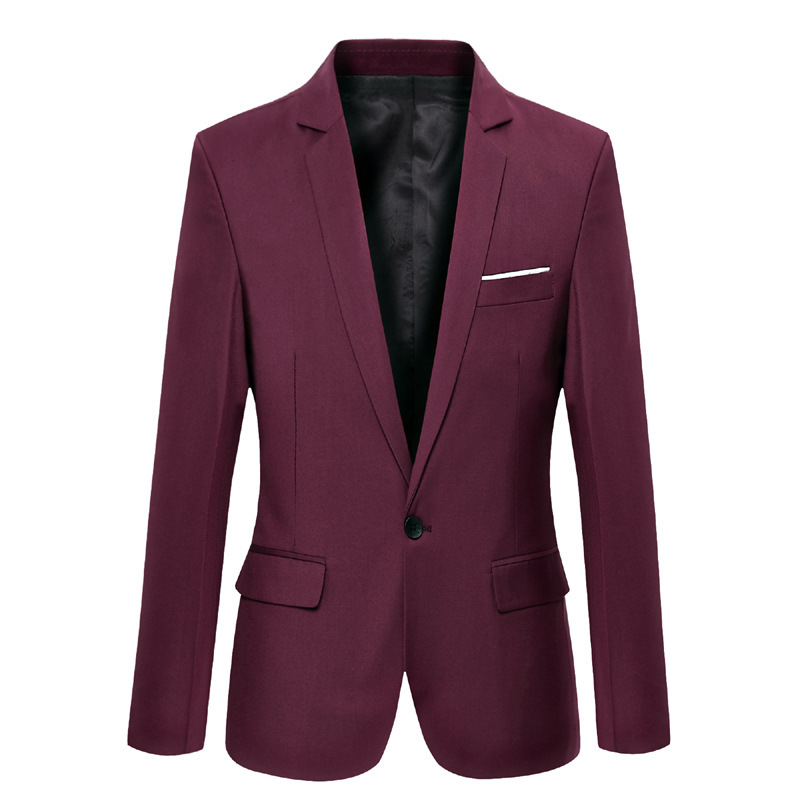 Anzug Mantel Männer einfarbig  – Men'S Formal Wear For Marriage Bewertung und Preis