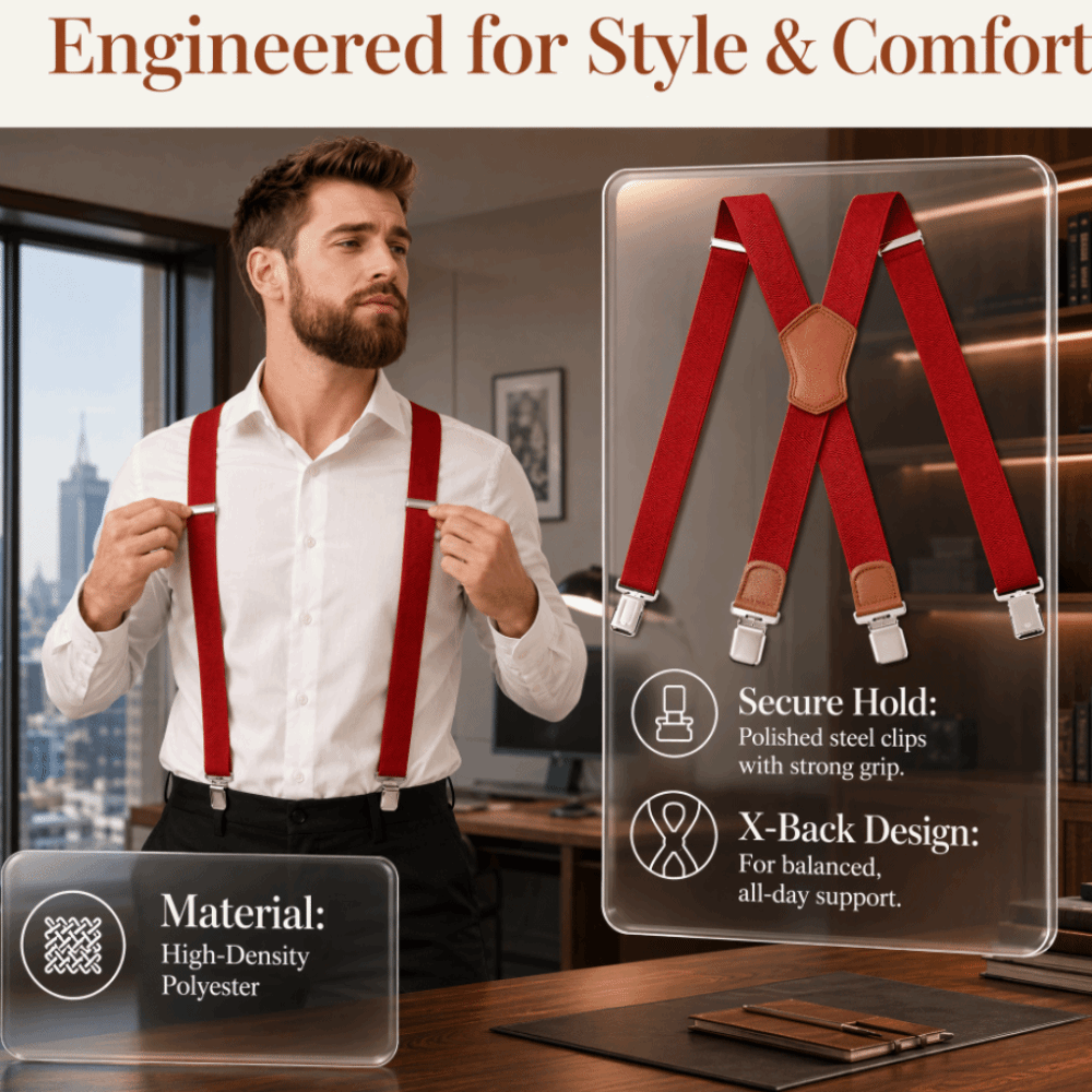 Elastische, strapazierfähige H – Suspender Clip Formal Bewertung und Preis