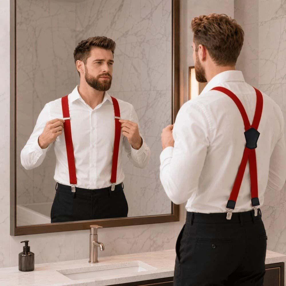 Elastische, strapazierfähige H – Suspender Clip Formal Bewertung und Preis