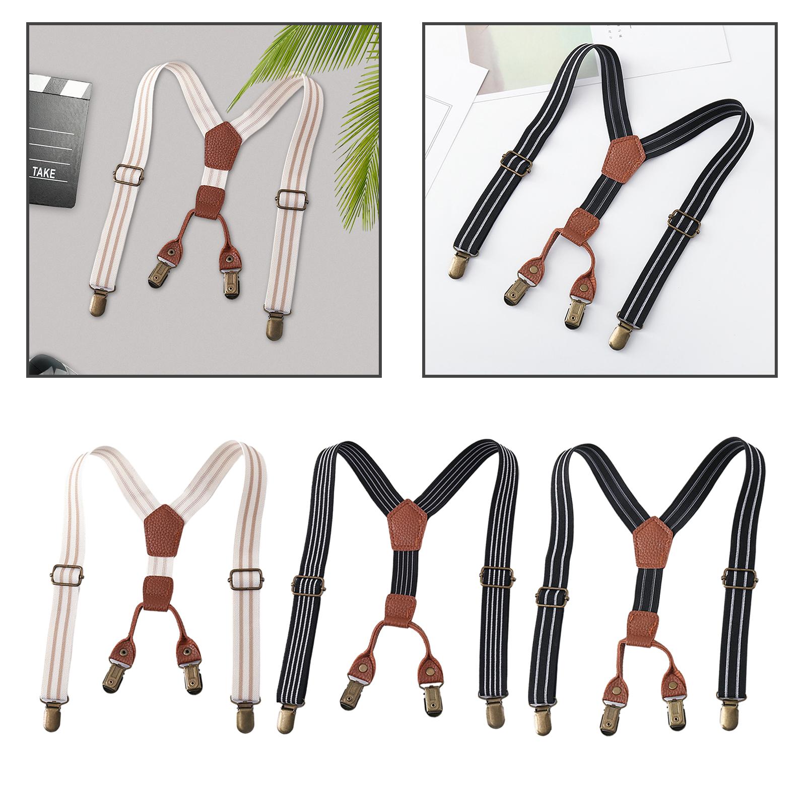 Kinder-Hosenträger aus Leder,  – Suspender Clip Formal Bewertung und Preis