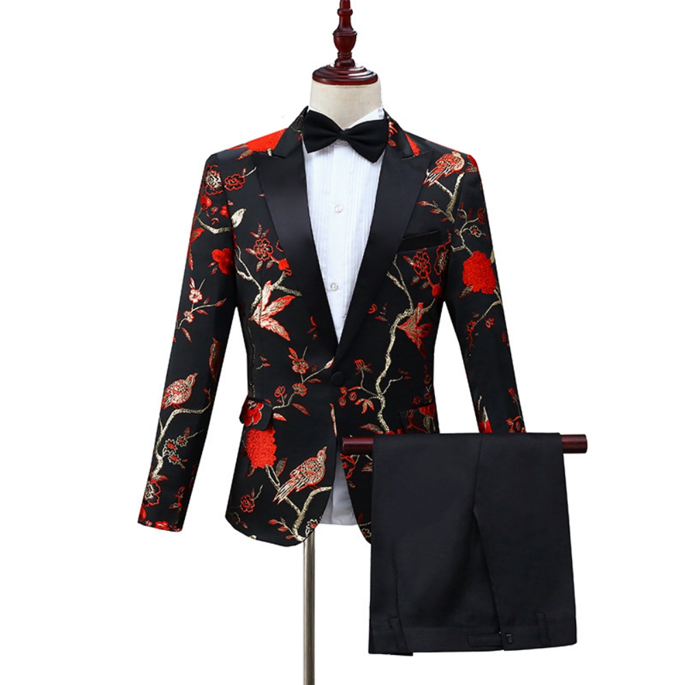 2026 Neues exquisites Jacquard – Men Formal Wear Outfits Bewertung und Preis