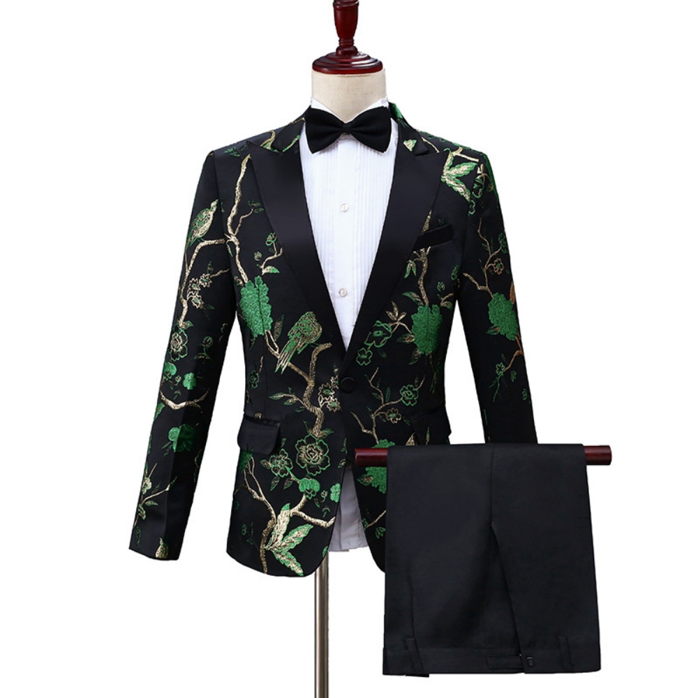 2026 Neues exquisites Jacquard – Men Formal Wear Outfits Bewertung und Preis