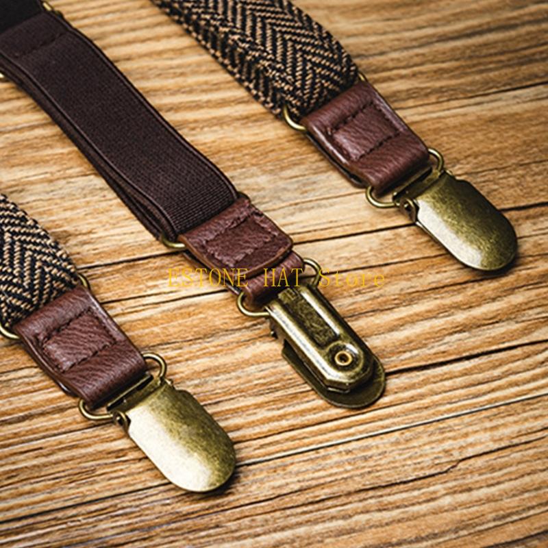 49MF Herren-Hosenträger, elast – Suspender Clip Formal Bewertung und Preis