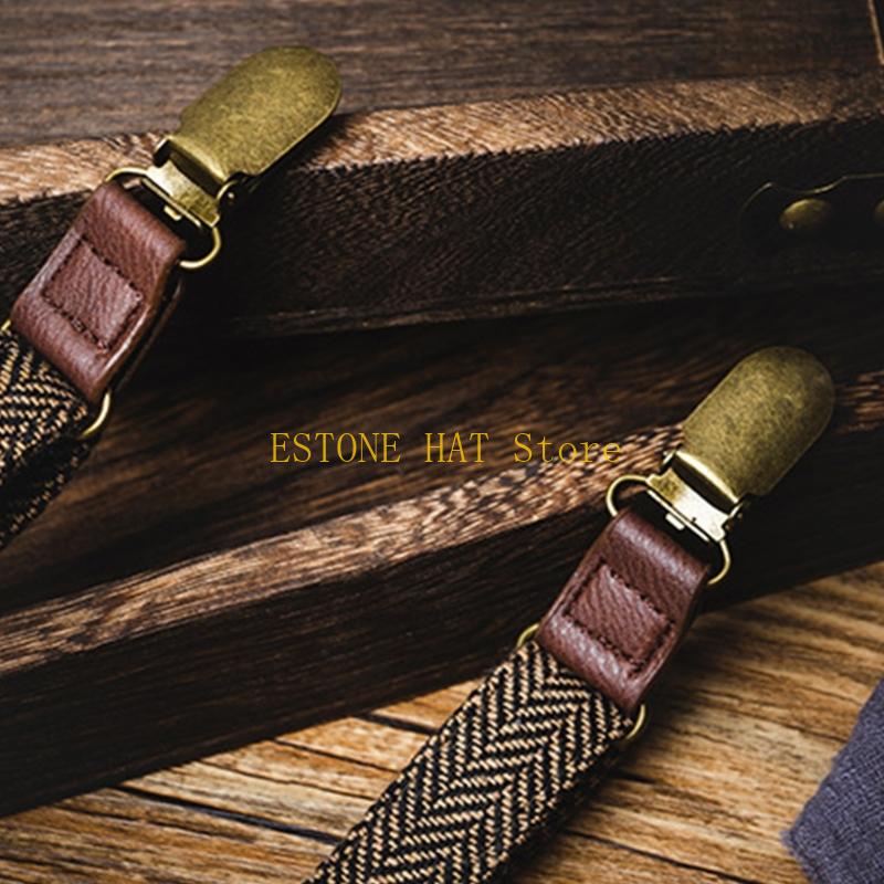 49MF Herren-Hosenträger, elast – Suspender Clip Formal Bewertung und Preis