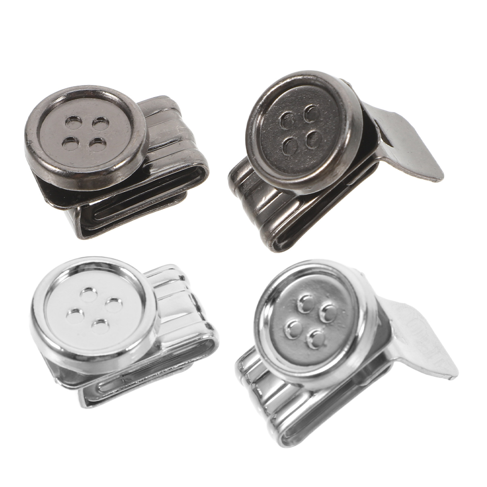 4 Stück Metall-Hosenträgerknöp – Suspender Clip Formal Bewertung und Preis