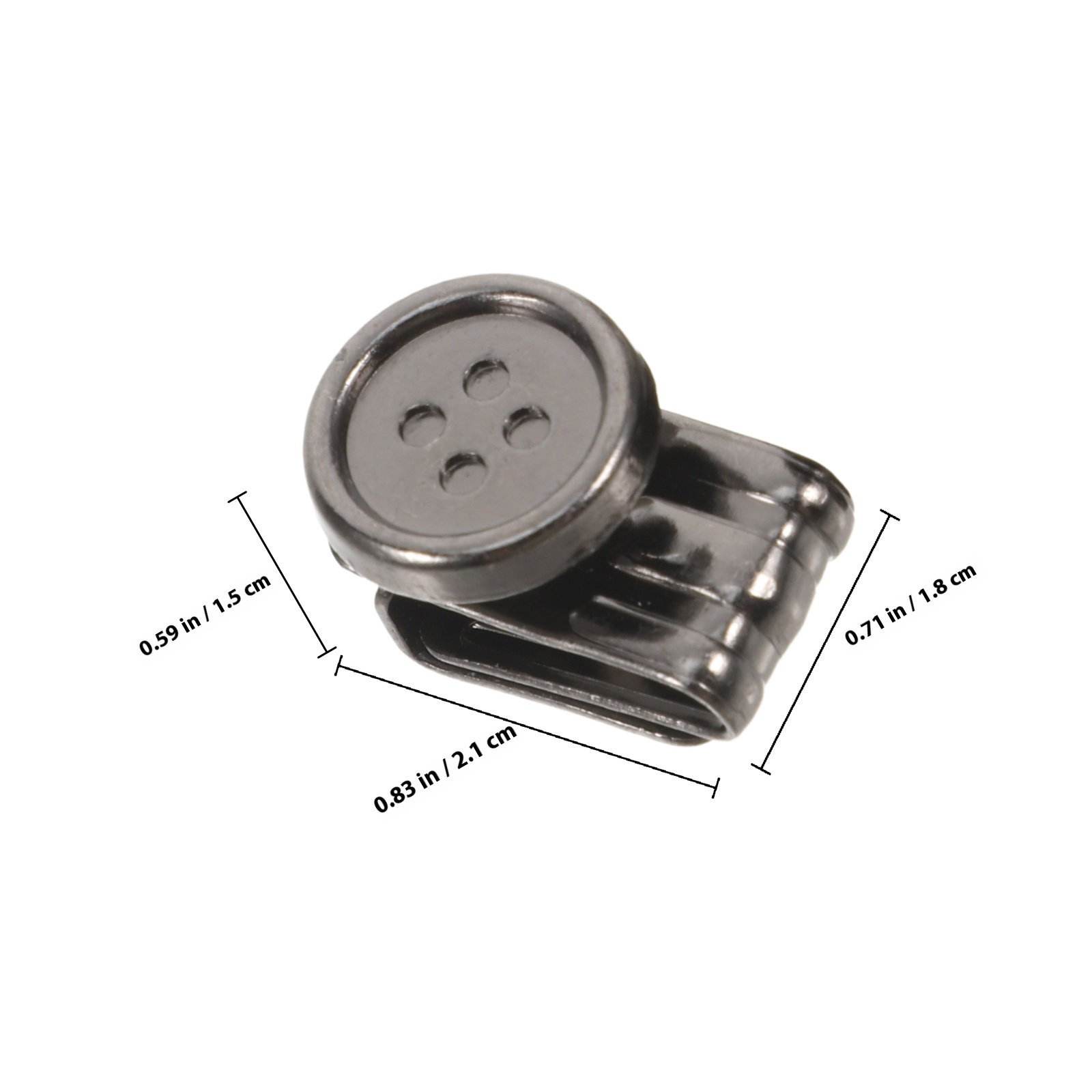 4 Stück Metall-Hosenträgerknöp – Suspender Clip Formal Bewertung und Preis
