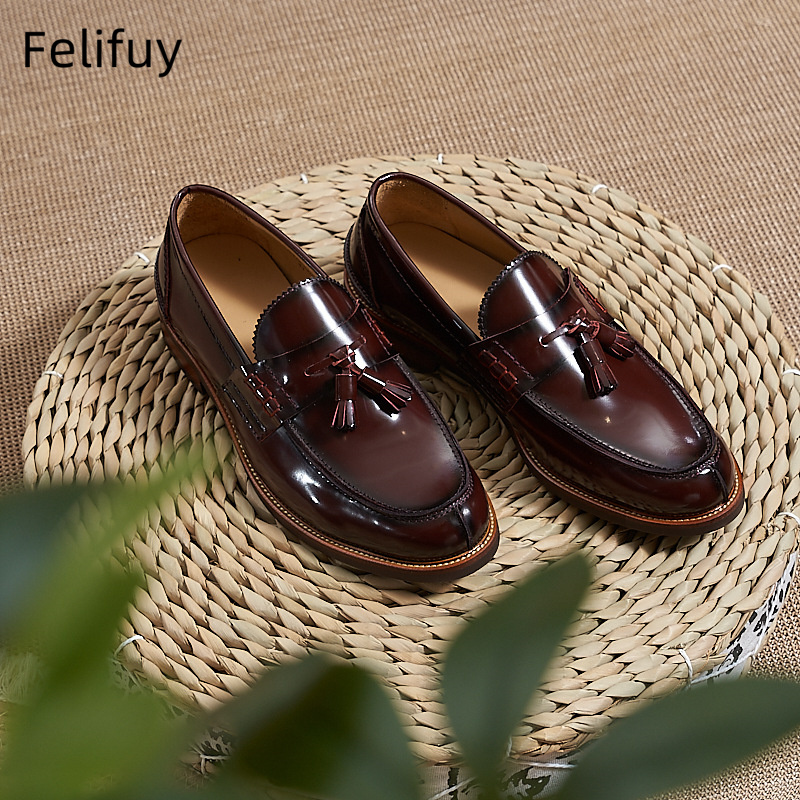 Neue braune Herren-Loafer aus  – Men'S Formal Party Wear Shoes Bewertung und Preis