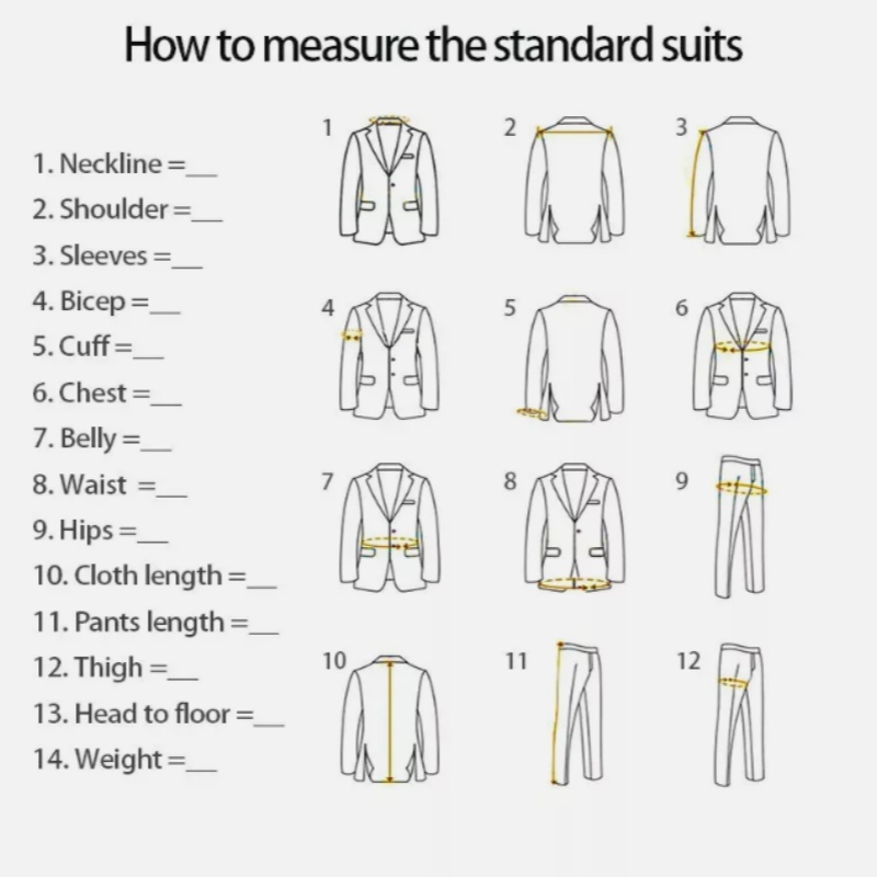 Formelle Hochzeitsanzüge 3-tei – Men Formal Wear Outfits Bewertung und Preis