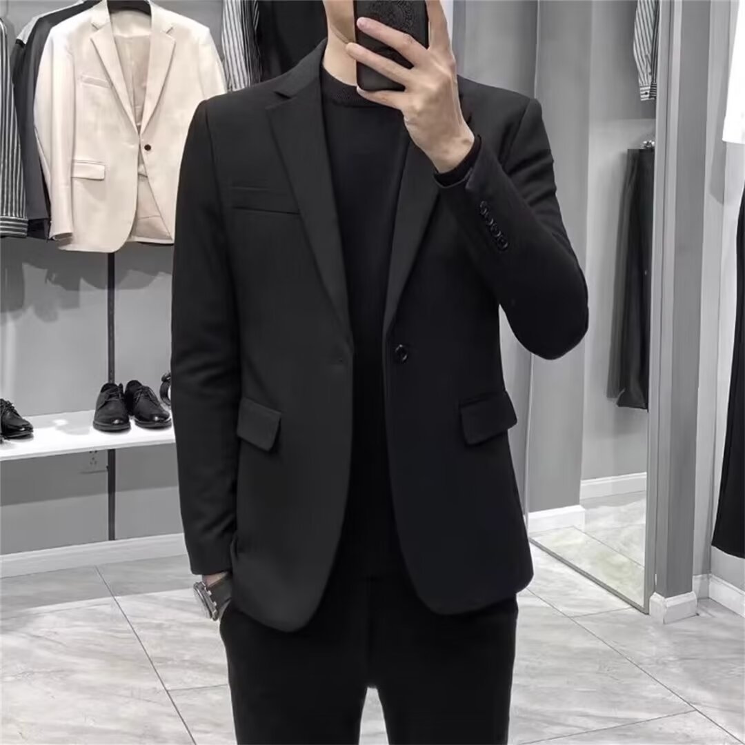 Herren-Blazer im koreanischen  – Asian Men Formal Wear Bewertung und Preis