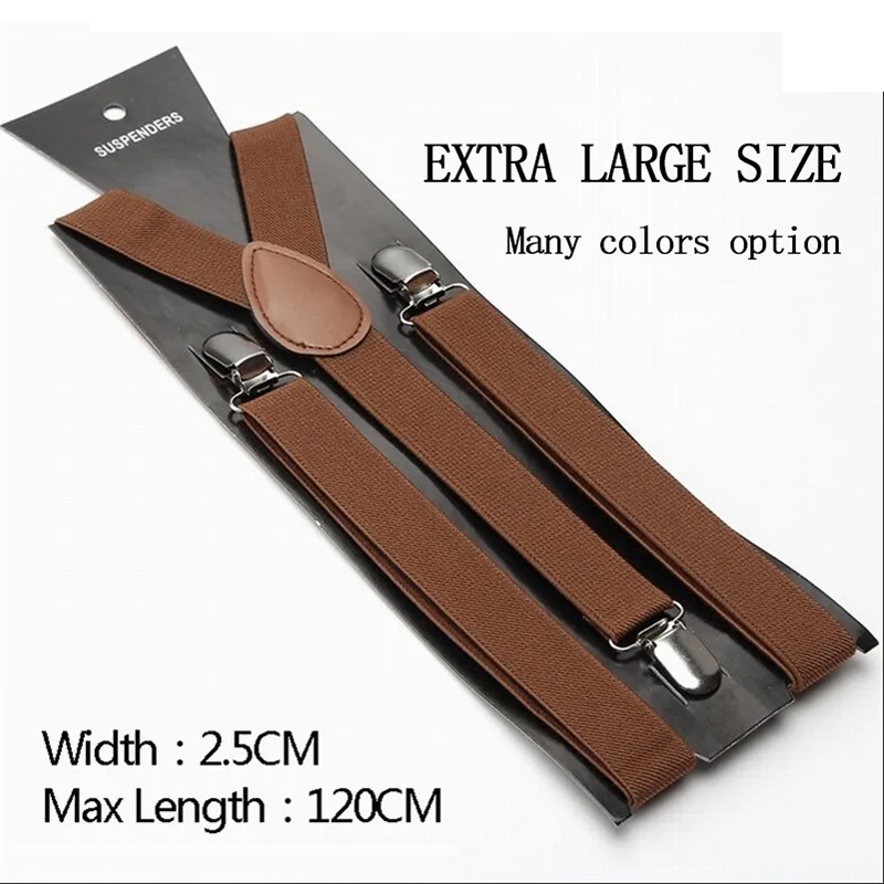 Unisex 2,5cm Hosenträger in 37 – Suspender Clip Formal Bewertung und Preis