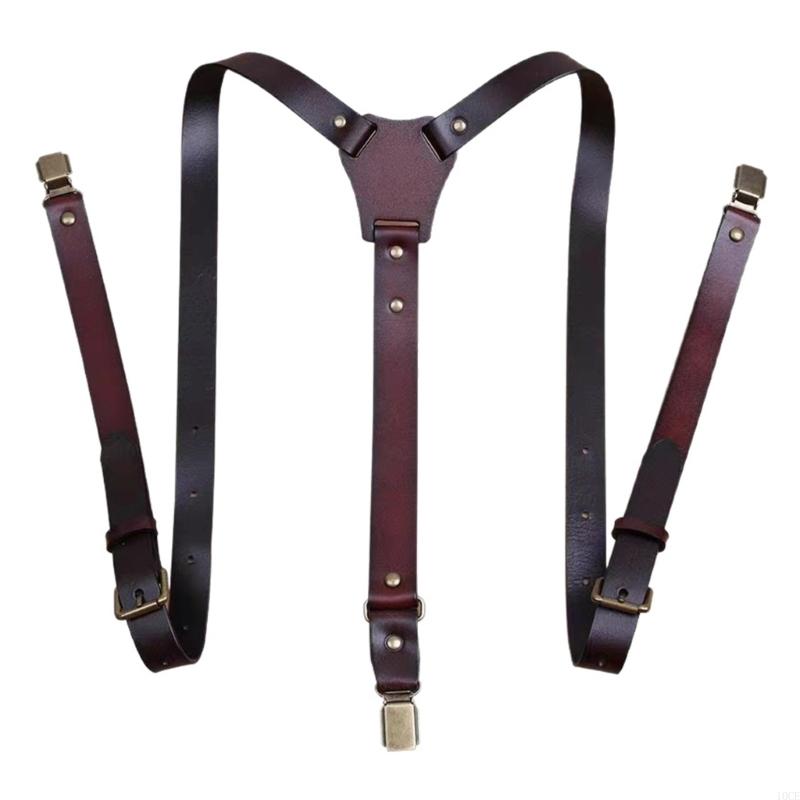 Verstellbare PU-Leder-Hosenträ – Suspender Clip Formal Bewertung und Preis