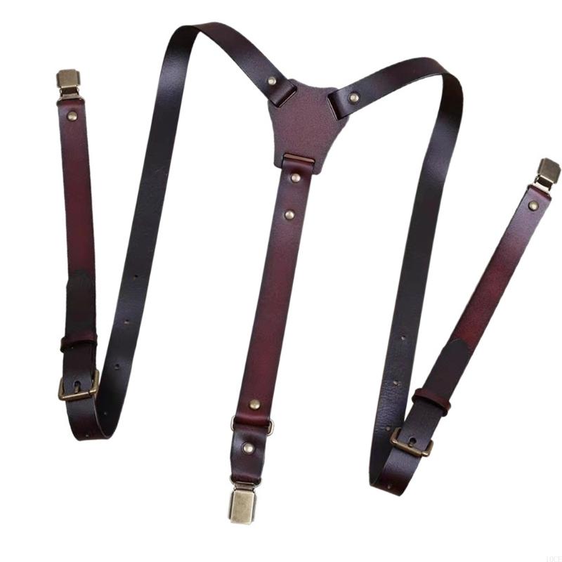 Verstellbare PU-Leder-Hosenträ – Suspender Clip Formal Bewertung und Preis