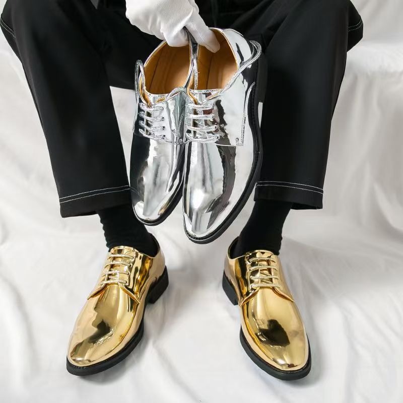 Tägliche spitze Lederschuhe fü – Men'S Formal Party Wear Shoes Bewertung und Preis