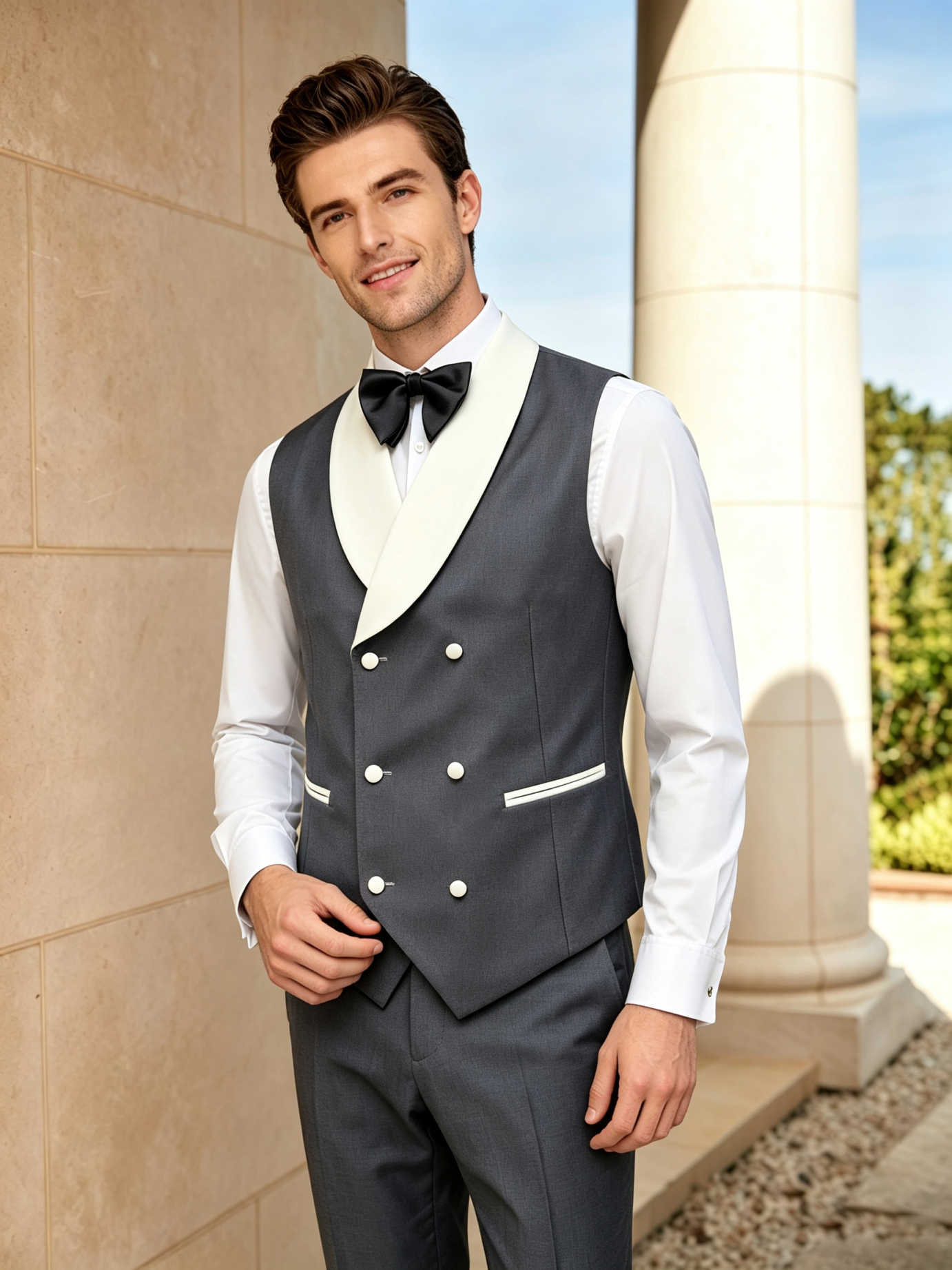 Elegante Herrenanzüge mit Scha – Men'S Formal Wear For Engagement Bewertung und Preis