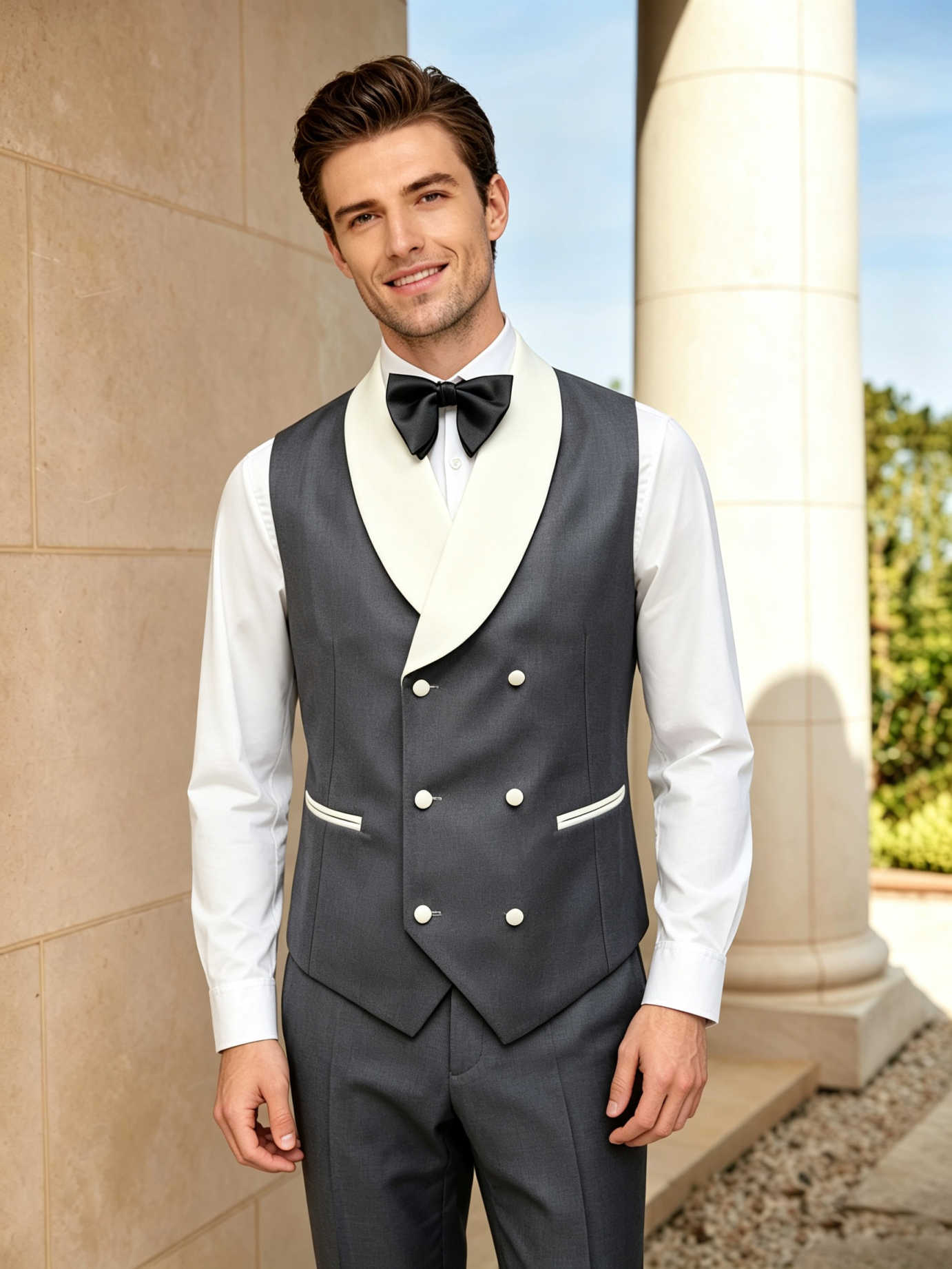 Elegante Herrenanzüge mit Scha – Men'S Formal Wear For Engagement Bewertung und Preis