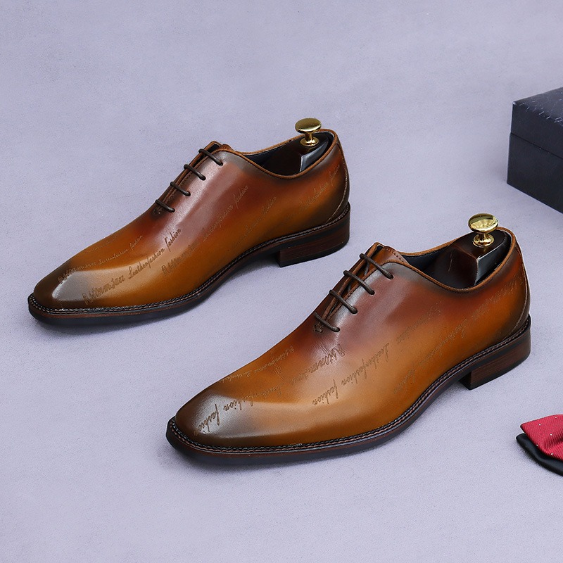 Herren-Oxford-Schuhe aus echte – Men'S Formal Party Wear Shoes Bewertung und Preis
